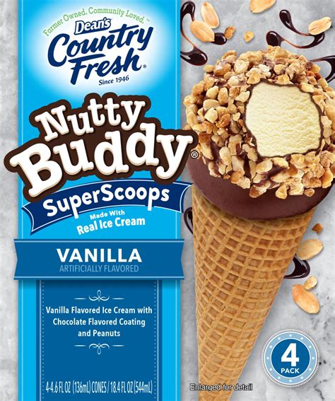 Nutty Buddy Vanilla Cones - Country Fresh® Dairy