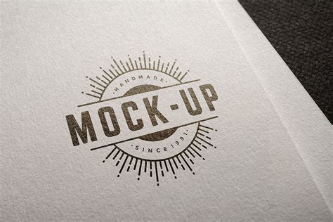 Free Logo Mockup | Premium & Free PSD Mockup Store