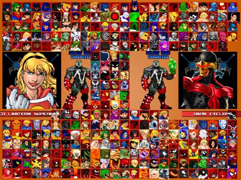 Indie Retro News: Marvel VS DC-Universe MUGEN V 2.0 - Over 250 characters ready to kick ass!