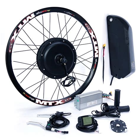 Color Display E BIKE 52V 1500W Motor Electric Bike Kit Electric Bicycle Conversion Kits for 20 ...