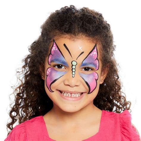 Butterfly Face Painting For Kids