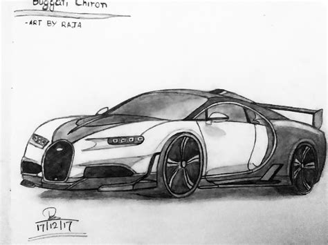 Bugatti Chiron Pur Sport Drawing Sketch Of A Bugatti Chiron Super Sport By Golferpat On Deviantart