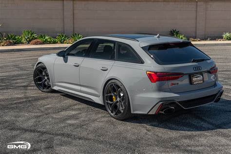 Nardo Grey Audi RS6 Avant - GMG Racing