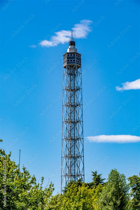 Torre Branca - Branca Tower, iron panoramic tower in Parco Sempione ...