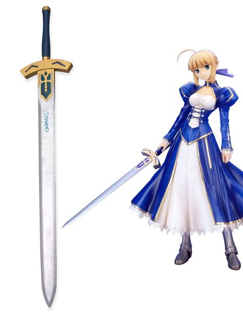 Free Shipping Fate stay night Saber Excalibur Cosplay Sword Wooden ...