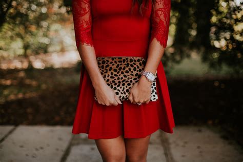 Red Lace Dress | A Southern Drawl