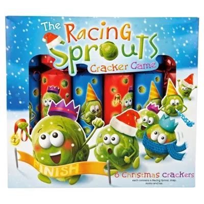 Buy Tesco Racing Sprouts Crackers, 6 pack from our All Christmas range - Tesco