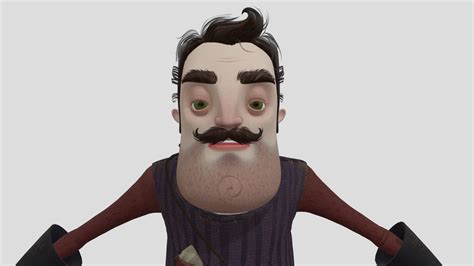 Hello Neighbor 2 Neighbor Like Visitor - Download Free 3D model by ...