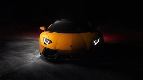 Yellow Lamborghini Aventador 4K Wallpapers | HD Wallpapers | ID #29113