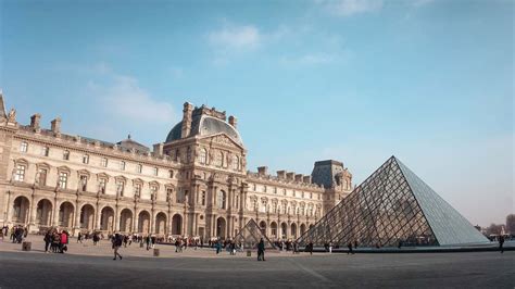 Architecture Louvre Museum, Paris Building Image Free Photo