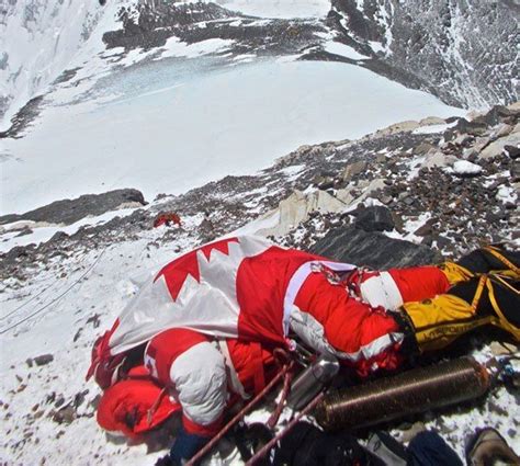 Body of Shriya Shah-Klorfine on Mt. Everest, 300m below the summit ...