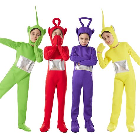 Funny Kids Teletubbies Cosplay Bodysuit Cute Carnival Party Parent ...