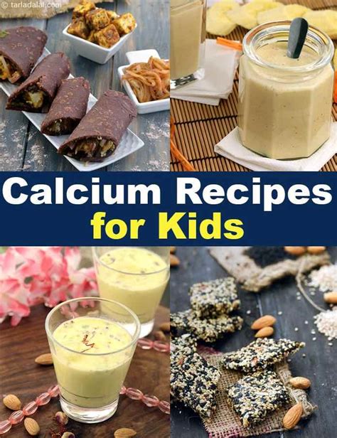 Kids Calcium Rich Recipes, Indian Calcium recipes for Kids