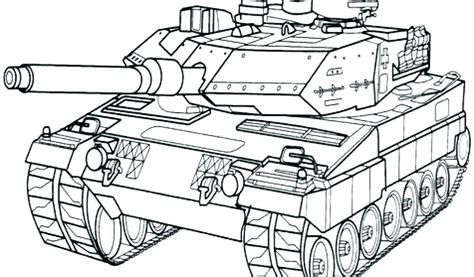 Army Tank Coloring Pages at GetDrawings | Free download