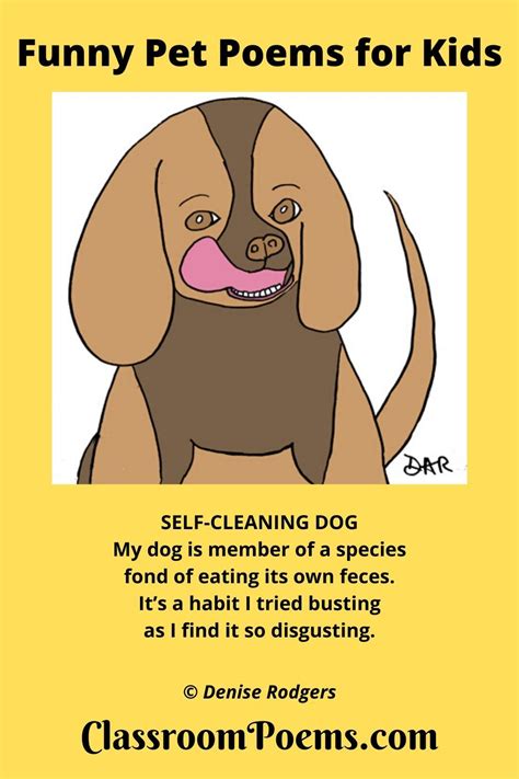 Dog Poems for Kids | Dog poems, Pet poems, Funny animals