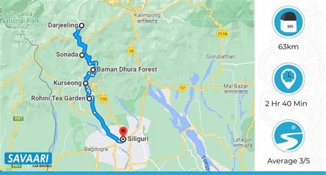 Darjeeling to Siliguri Road Trip – Distance, Time and Useful Travel Information - Savaari Blog