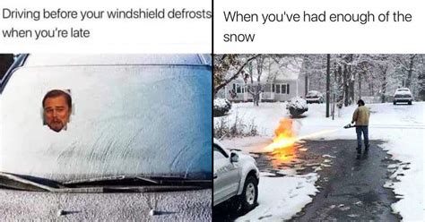 25 Funny Snow Memes To Melt Away Your Winter Blues