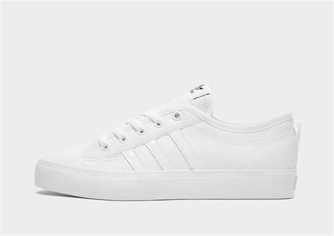 White adidas Originals Nizza Lo Junior - JD Sports Global