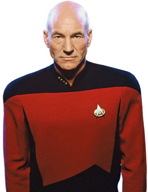 Captain Jean-Luc Picard - Patrick Stewart - Star Trek - Character ...