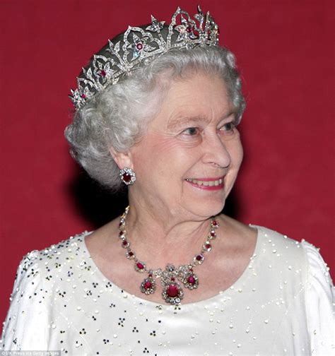 The Queen's spectacular tiaras are the heart of her jewellery collection | Daily Mail Online