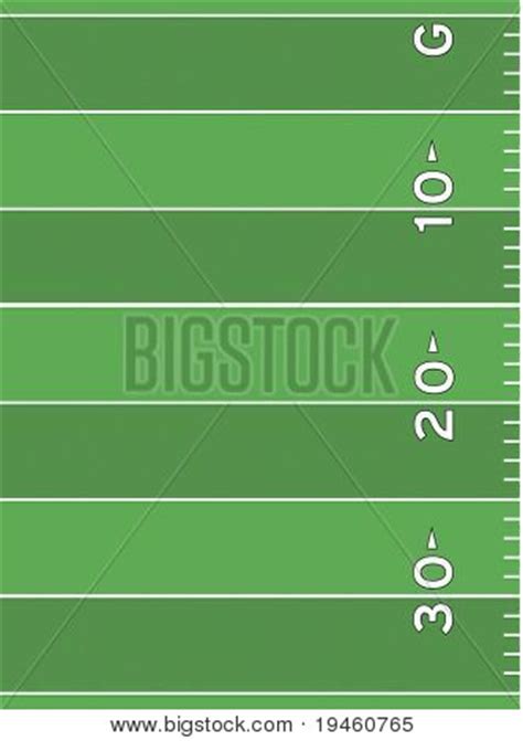 Football Field Markings Stock Vector & Stock Photos | Bigstock