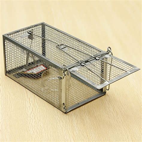 Reusable Hamster Cage Mice Rat Control Catch Bait Live Trap Rodent ...