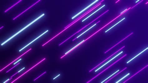 4K Rounded Neon Multicolored lines Background Looped Animation | Free Footage | Motion Made ...