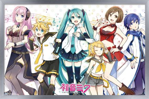 Hatsune Miku - Musical Group Poster - Walmart.com - Walmart.com