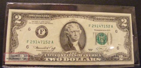 Usa. Two Dollar Bill 1976 Series