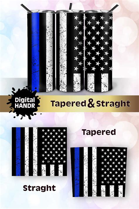 Back the Blue Police Officer Blue Stripe USA Flag Sublimation - Etsy