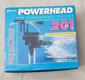 AquaClear 20 Powerhead 201 NEW 15561105859 | eBay