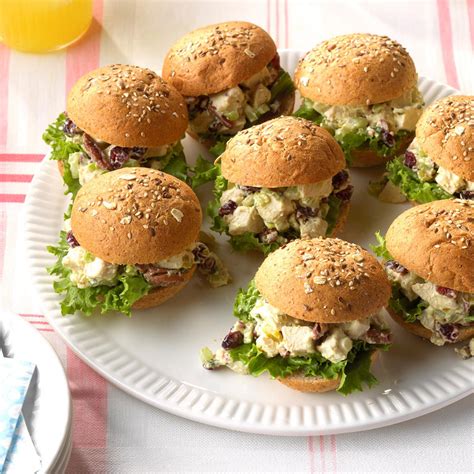 Chicken Salad Party Sandwiches Mini Sandwiches, Party Sandwiches Recipes, Cold Sandwich Recipes ...