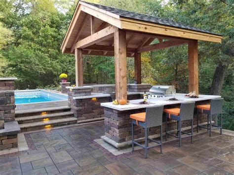 10+ Outdoor Patio Bar Ideas – HOMYRACKS