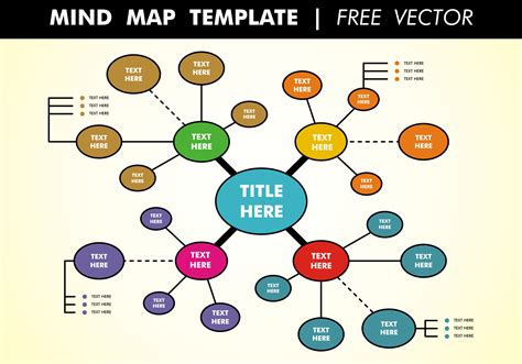 Mind Map Template Free Vector - Download Free Vector Art, Stock Graphics & Images