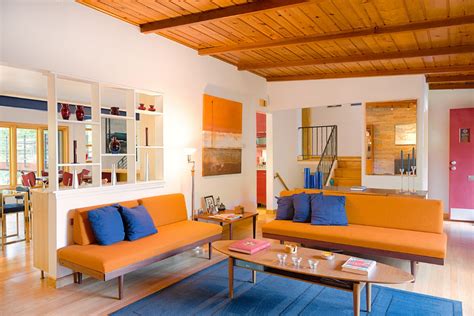 30 examples of split complementary color scheme in interiors – Artofit