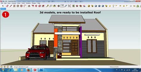 Make realistic roof in Sketchup | Roof, Roof installation, Realistic