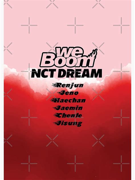 "NCT DREAM - We Boom 05" Spiral Notebook by nurfzr | Redbubble