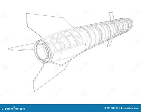 Military Missile Army Rocket Stock Illustration - Illustration of fight, ballistic: 269932224