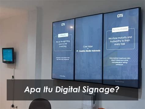 Digital Signage Adalah...| Arti, Fungsi, Jenis, Dan Cara Kerjanya Lengkap