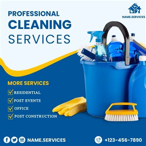 Cleaning Services Instagram | Cleaning service flyer, Cleaning agency, Cleaning service