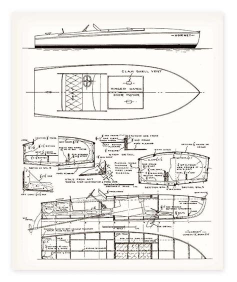 Classic Speed Boat Plans ~ My Boat Plans