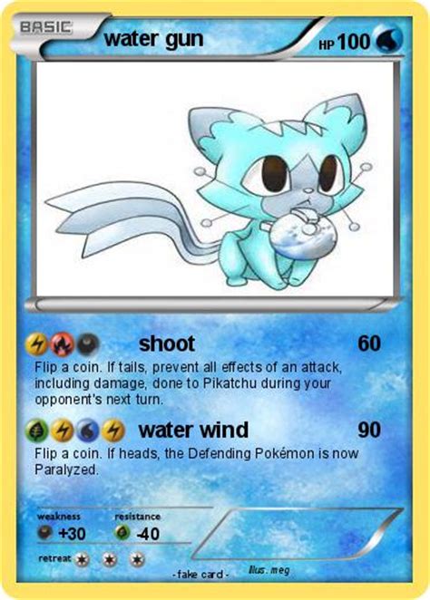 Pokémon water gun 25 25 - shoot - My Pokemon Card