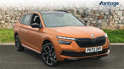 Find A Used Orange ŠKODA Kamiq 1.5 TSI (150ps) Monte Carlo Auto/DSG SUV in Milton Keynes : ŠKODA UK