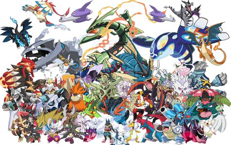 Mega Evolutions Pokemon