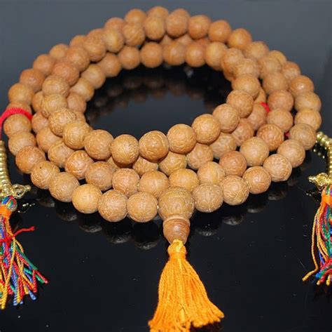 BUDDHA CHITTA PRAYER BEADS ~ NATURAL BUDDHA CHITTA (PRAY BEADS) MALA