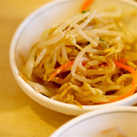 Korean Bean Sprouts Salad - Sprouts In A Jar