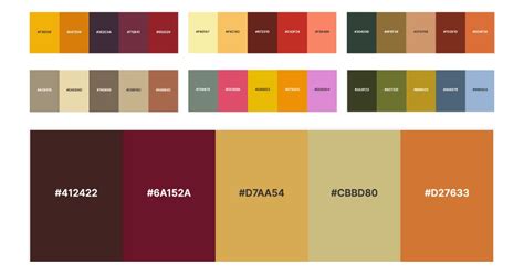 +10 October Colors: Meaning Behind Fall's Tones - Eggradients.com