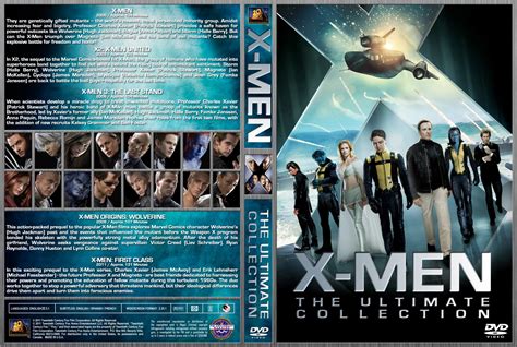 X-Men - The Ultimate Collection - Movie DVD Custom Covers - X-Men Collection-st :: DVD Covers