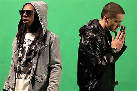 Eminem | News | Eminem & Lil Wayne: Making Of "No Love"