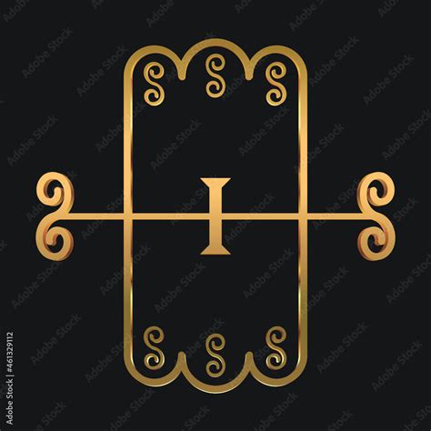 Amon Vector Golden Color Seal Isolated Sigil Ars Goetia Goetic Daemon Seals Spiritual Occult ...